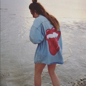 Custom hand painted jean jackets!